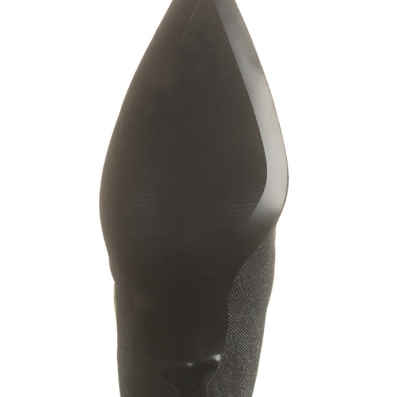 Kendall & Kylie Black Calie Mid Calf Denim Boot - Picture 3 of 3